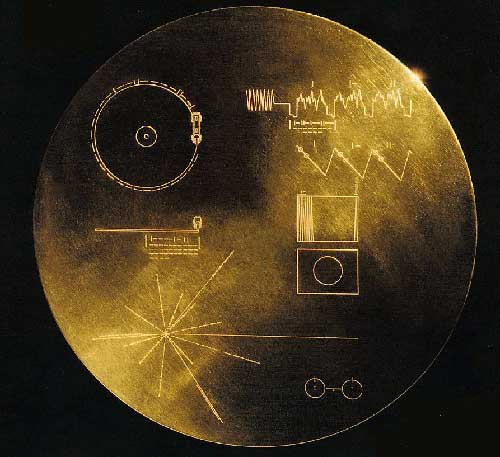 image of the NASA golden record